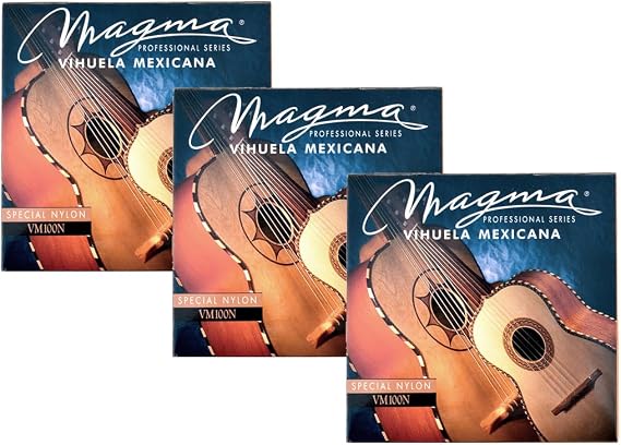 Magma VIHUELA MEXICANA Strings Special 5 String Nylon String Sets (VM100N) - 3 Sets