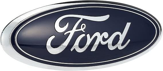Genuine Ford AA8Z-9942528-A Nameplate, DARK BLUE, 9 x 3.5 INCHES