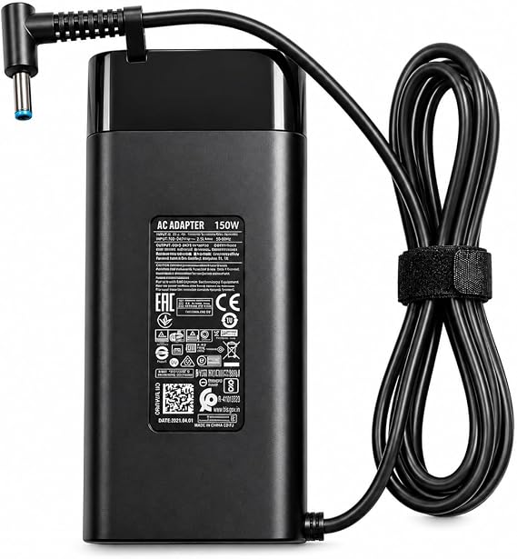 150W Charger Fit for HP ZBook 15 G3 Pavilion 17 Victus 4.5x3.0mm Blue Tip