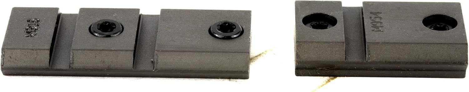WARNE Maxima M824824M Anschutz All Base, Two Piece Base Set, 6-48 Screws, Fits Anschutz, Browning-T-Bolt Savage-Model 93 and MK II Guns, Matte