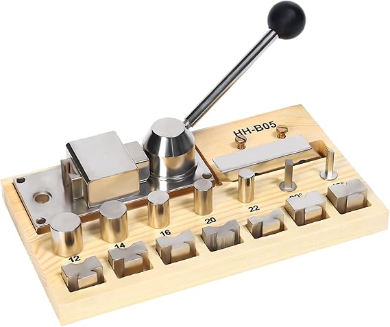 BFDIEEM Ring Bending Tools Jewelry Tools Device Ring Making Tools Ring Bender Metal Ring Earring Jewelry Crafts Making Processing Ring Bending Tool Set, silvery