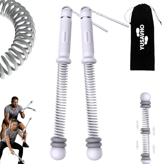 Ropeless Battle Ropes for Home Gym-Portable Cordless Training Rope | Fitness Equipment for Men&Women,Weighted Workout Gear for Upper Body Cardio,Low-Impact Exercise Ropes for Small Spaces