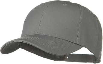 Otto Caps Solid Cotton Twill Low Profile Snap Cap - Grey