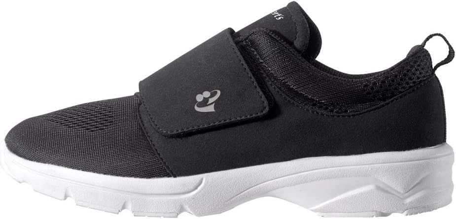 Silverts Disabled Elderly Needs Extra Wide Ultra Lightweight Walking Shoes for Men - Slip