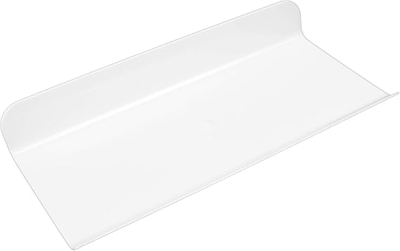Martellato PL00301 Rectangular Dessert Plate, 100 Pieces White