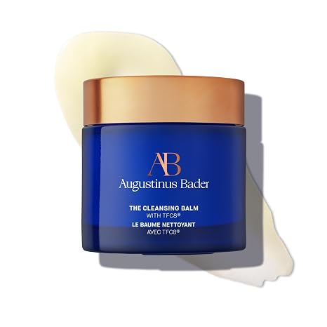 Augustinus Bader The Cleansing Balm, 90 g / 3.1 oz | Luxury Nourishing Cleansing Balm & Makeup Remover, Gently Melts Away Makeup, Sunscreen & Impurities, Hydrating, Soothing