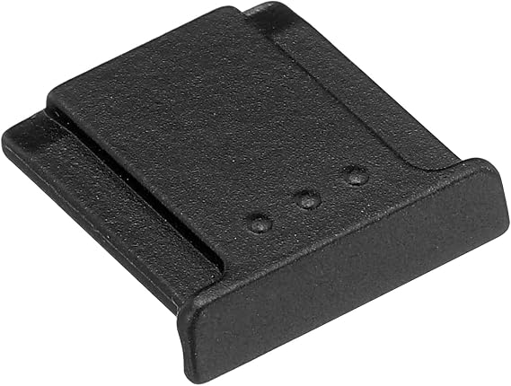 PATIKIL Universal Camera Hot Shoe Cover Cap, Hot Shoe Cap Hot Shoe Protector Zinc Alloy Suitable for Nikon for Fujifilm for Pentax DSLR/SLR Camera, Black