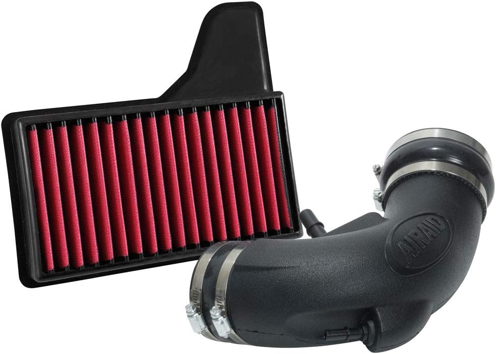 Airaid Cold Air Intake System: Increased Horsepower, Superior Filtration: Compatible with 2018-2020 FORD Mustang GT AIR-451-756