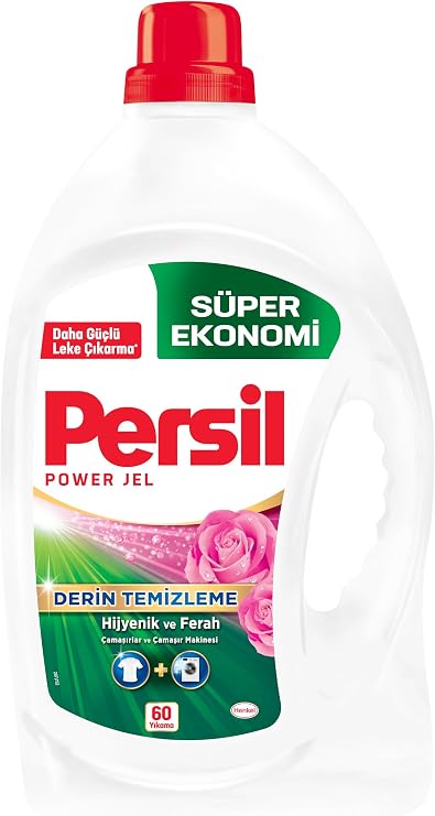 Persil Jel Çamaşır Deterjan Gül Kokulu 60 Yıkama, Gülün Büyüsü 60 Yıkama