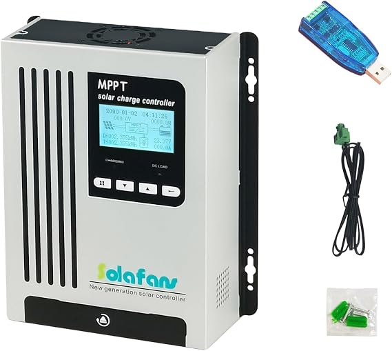 48V 45A MPPT Charge Controller 12V 24V 48V Auto Solar Battery Charger DC150V PV 2440W Support Sealed Gel AGM Flooded Lithium Battery