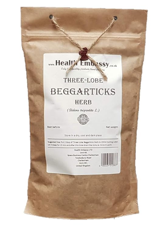 Health Embassy Three-Lobe Beggarticks Herb | Bidens Tripartita L | Herbal Tea (50g)