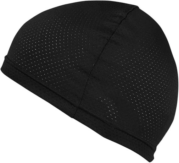 SCHAMPA Traditional Stretch Skullcap (Black (Mesh))