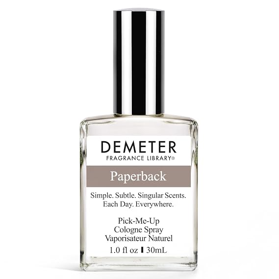 DEMETER Natural Perfume Spray Cologn for Women and Men, Paperback, 1 ounce