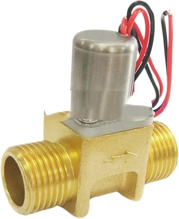 Brass G1/2 inch miniature Induction sanitary ware bistable water control pulse solenoid valve, energy saving(211C)
