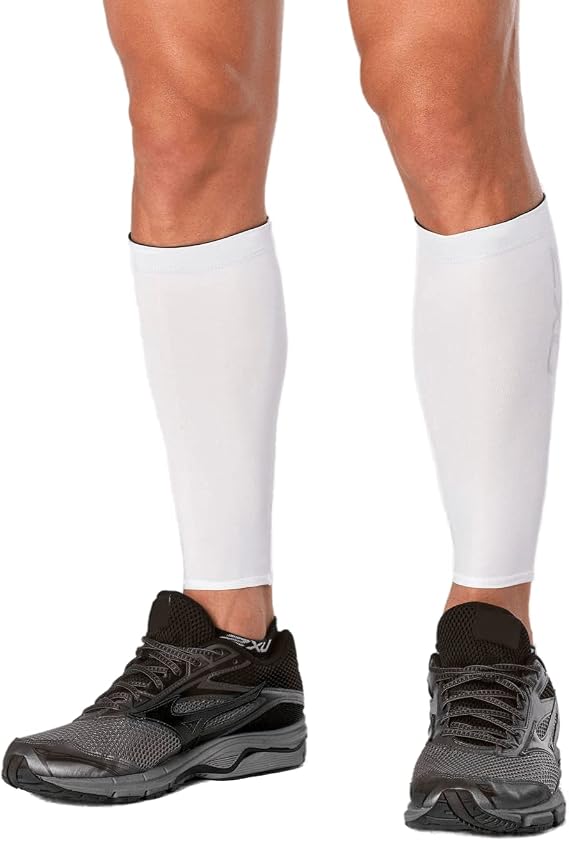 2XU Men's Compression C Guard Leg Cover - Black/Black