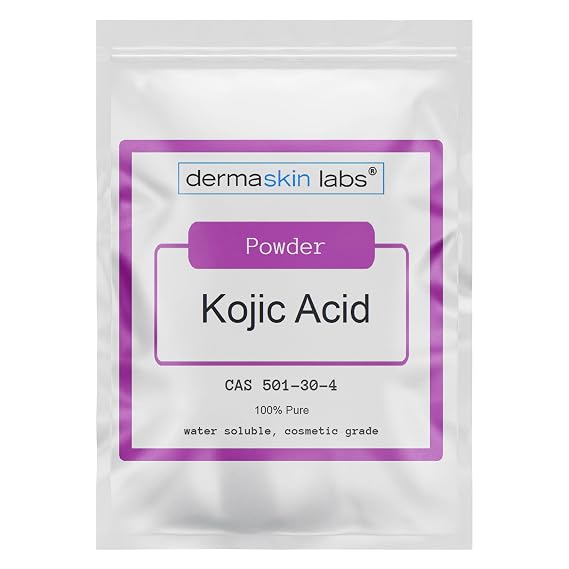 Kojic Acid Powder Pure Skincare Ingredient for Soap Making, Serums, Lotions and Creams Make Your Own DIY Cosmetics