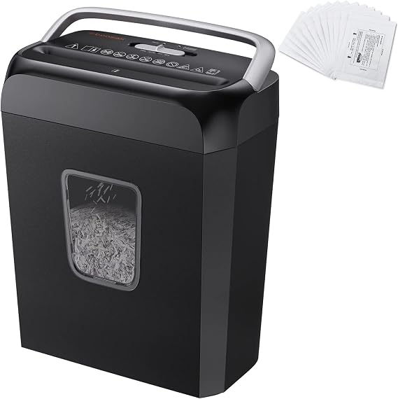 Bonsaii C237-B Shredder and 12-Pack Lubricant Sheets