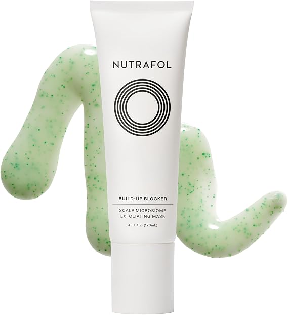 Nutrafol Build Up Blocker Scalp Microbiome Exfoliating Hair Mask