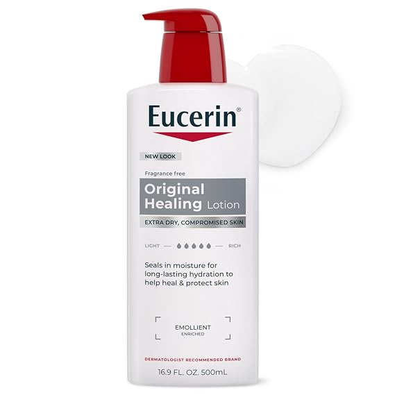 Eucerin Original Healing Lotion, Emollient Enriched, 16.9 FL OZ