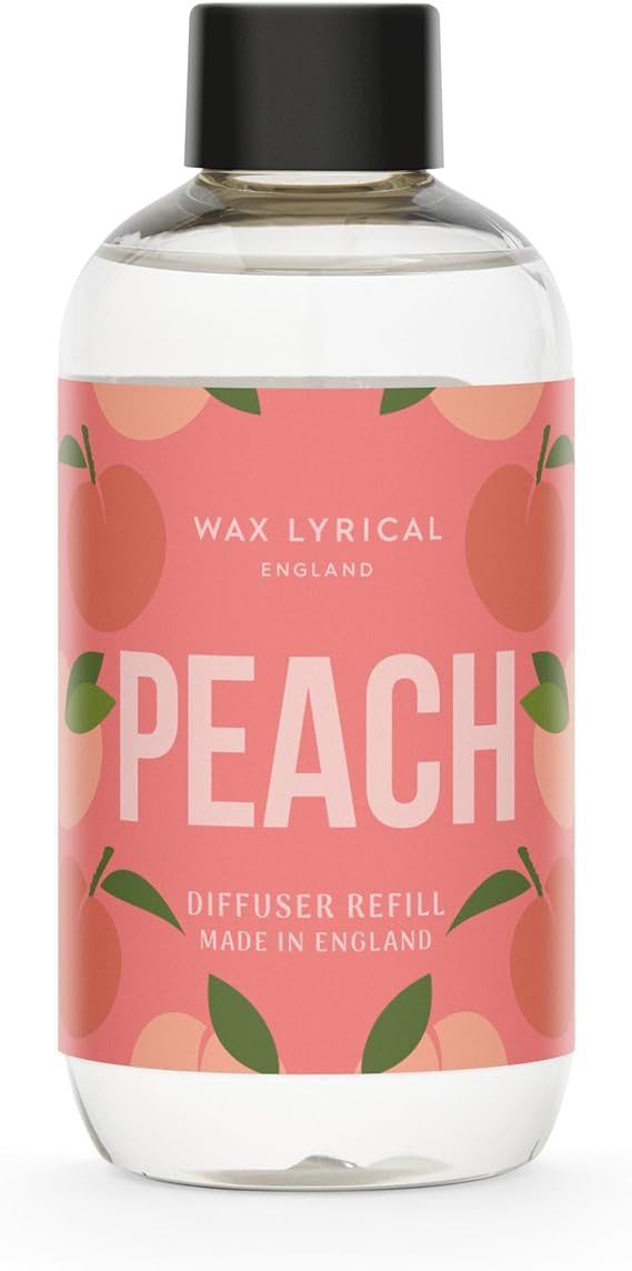 Wax Lyrical Reed Diffuser Home Fragrance Refill - Peach, 200ml