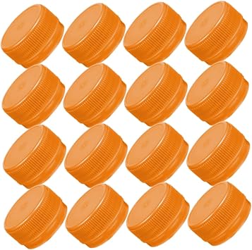 100pcs Plastic Bottle Sealing Caps Versatile Lids for Water Bottles Diy Crafts and Boy Imagination Development Secure Fit