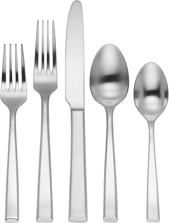 Reed & Barton East End Satin 20-Piece Silverware Set for 4, Flatware