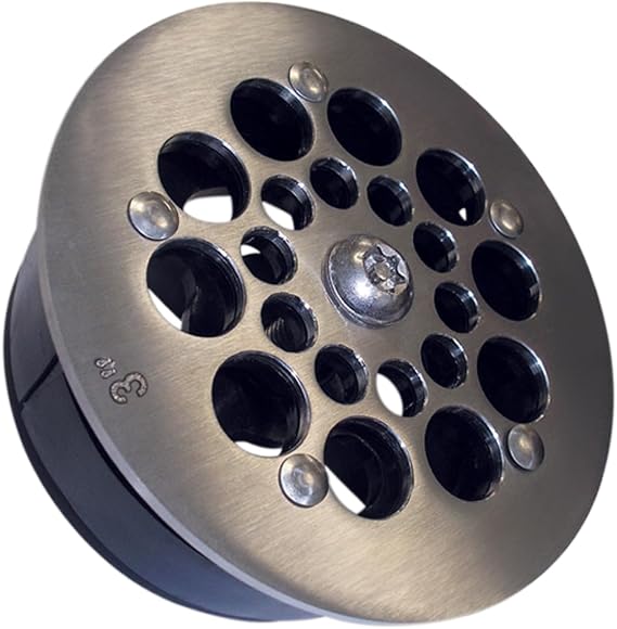 RectorSeal Guardian Drain Lock GDL3000 Floor Sink Drain, Innovative Design for Restaurants, Factories, and Other commercial Use, 3" Round, Plumbing