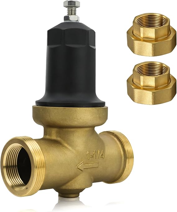 114-NR3XLDU NR3XLDULU 1-1/4'' NR3XL Pressure Reducing Valve with Double Union FNPT Connection