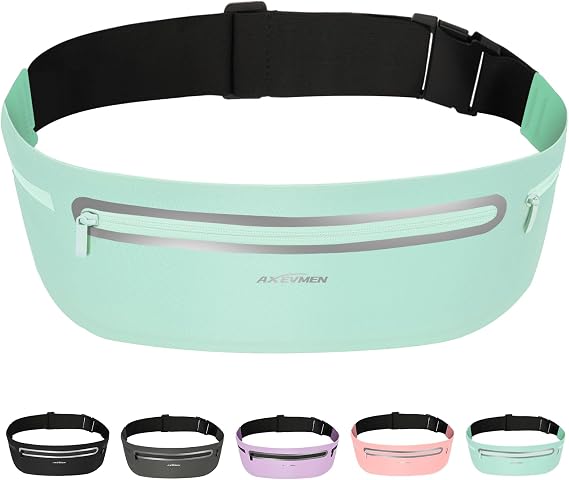 Running Belt for Women & Men-Ultra Light Slim Running Belts