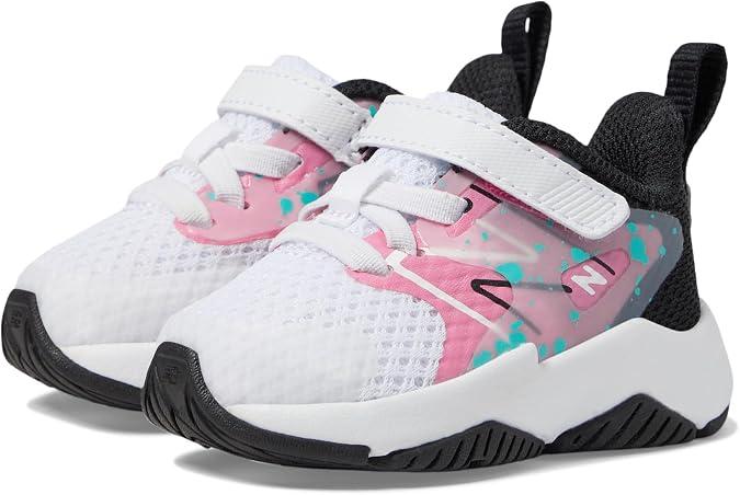 New Balance Kids' Rave Run V2 Hook and Loop Running Shoe