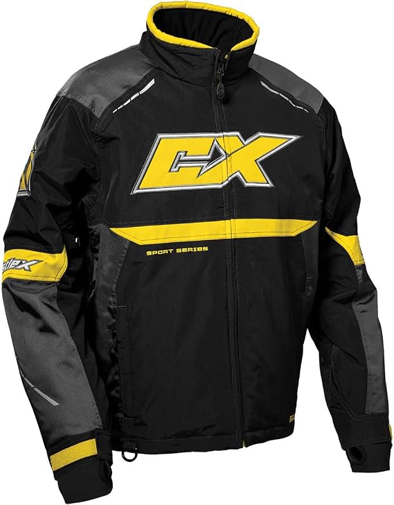 Castle X Men's Blade G5 Jacket (Charcoal/Yellow/Black - X-Large)