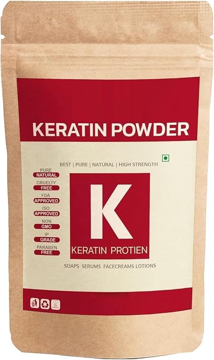Pure Hydrolyzed Keratin Protein Powder 50gm