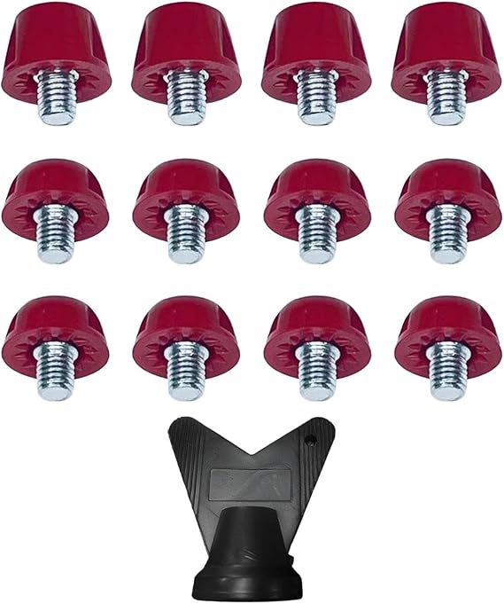 12x Track Shoes Accessories Rugby Stable Non Slip M5 Football Boot Soccer for Competition Athletic Sneakers
