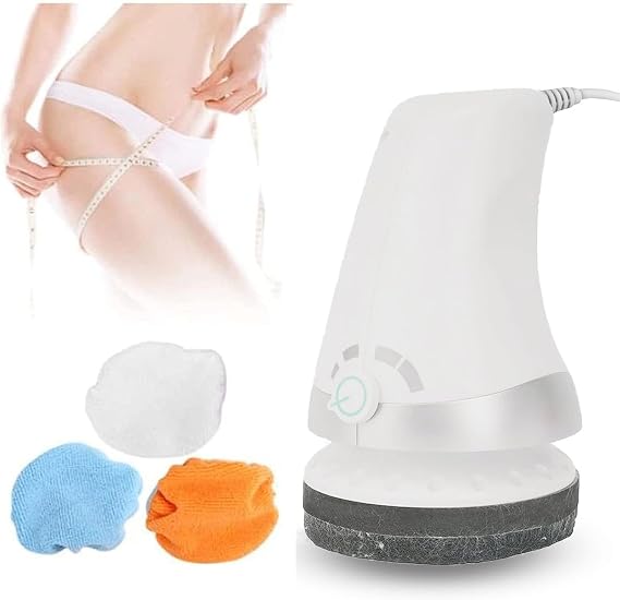 Massager Body Massager, Body Sculpting Machine Electric Deep Tissue Massager Handheld Skin Tightening,Cellulite Massager with 3 Washable Pads,Massage Slimming Machine for Neck Shoulders Arm Leg