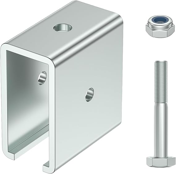 SKTREX Strut Channel Connector Extend Bracket Connection for use with 1-5/8" Wide and 1-5/8" Height Strut Channel