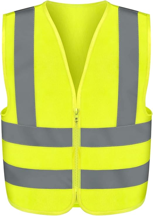 Neiko High Visibility Safety Vest, ANSI Class 2, No Pocket