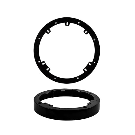 Metra Electronics - Universal 1 Inch Spacer Rings - 6 to 6.75 inch (82-4301) Metra Speaker Adaptors, Black