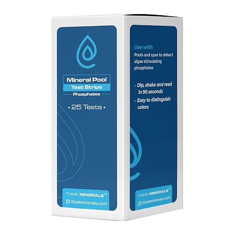 Low-Range Phosphate Test Strips for Pools, Hot Tubs & Cold Plunges | Accurate testing; improved water-chemistry management; fewer chemicals; clearer water