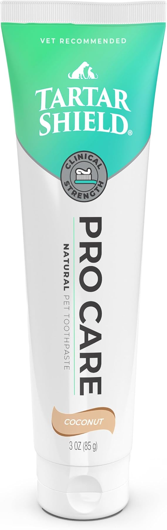 Tartar Shield Pro Care Dog & Cat Toothpaste, VOHC Accepted, 3 oz.