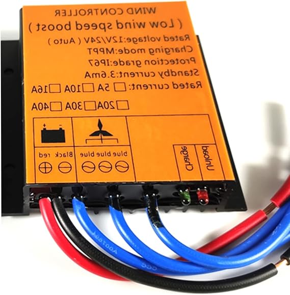 5000W-6000W Wind Turbines Generator Charge Controller +DC 12V/24V/48V Waterproof Battery Charge Controller