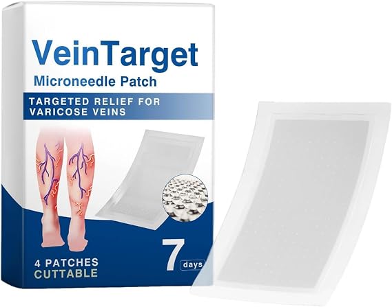 Vein Ease Microdarts Care Patch, Professional Varicose Veins Treatment for Legs Patches, Vein Ease Patch, Natural Ingredients Leg Treatment for All Skin