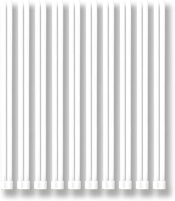 GoodBulb PLL40/827 | 40W 22.5" Twin Tube Compact Fluorescent Light Bulb | 4-pin 2G11 Base 2700K Soft White 2800 Lumen | 36000 Hour Long Life Biax | Pack of 10
