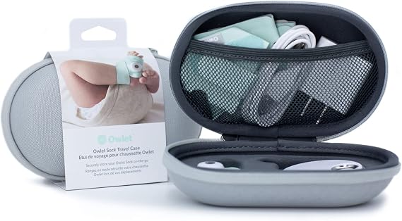 Owlet Dream Sock Travel Case Accessory | Keep Your Baby Monitor Safe And Organized On-The-Go (Dream Sock Sold Separately)