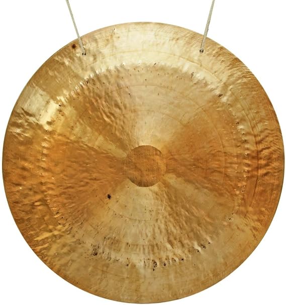 Chinese Wuhan Tam Tam Feng or Wind Gong, Mallet & Hanging String Included (12" Feng/Wing Gong)