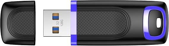 High Speed Flash Drive 128GB USB 3.2 Flash Drive Fast USB Drive Up to 350MB/s Retractable Portable Thumb Drive 128 GB USB Jump Drive for Storage and Backup