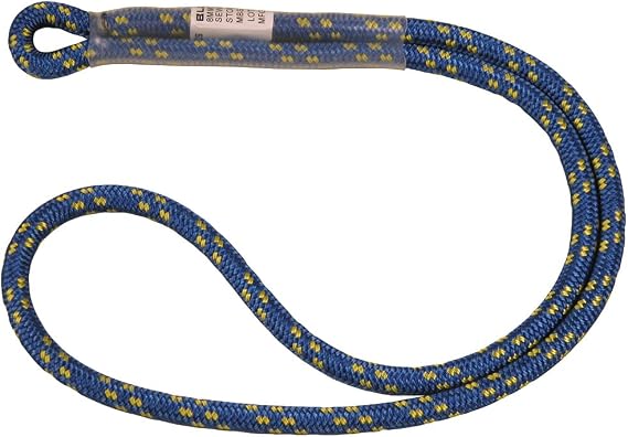 Bluewater Ropes 8mm X 24in Blue Sewn Prusik Loop (500824PSTBU)