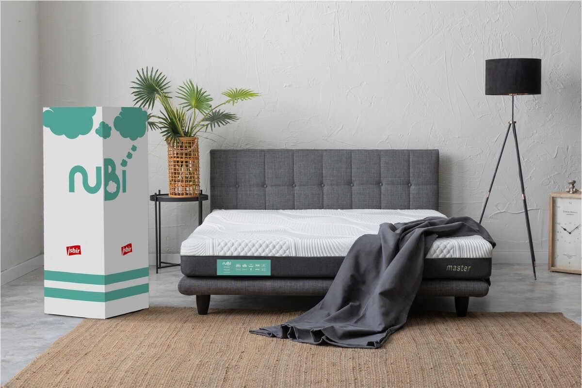 one bed Nubi Master Orthopedic Visco Mattress 160x200