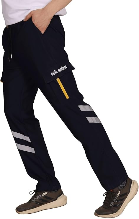 Likralı 112 Acil Sağlık Pantolonu Unisex