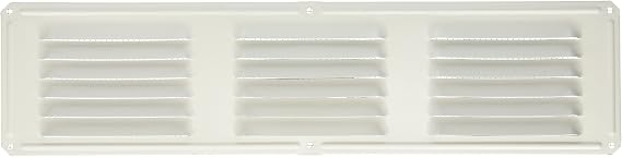Air Vent 84226 16" x 4" UNDREVE Vent, White