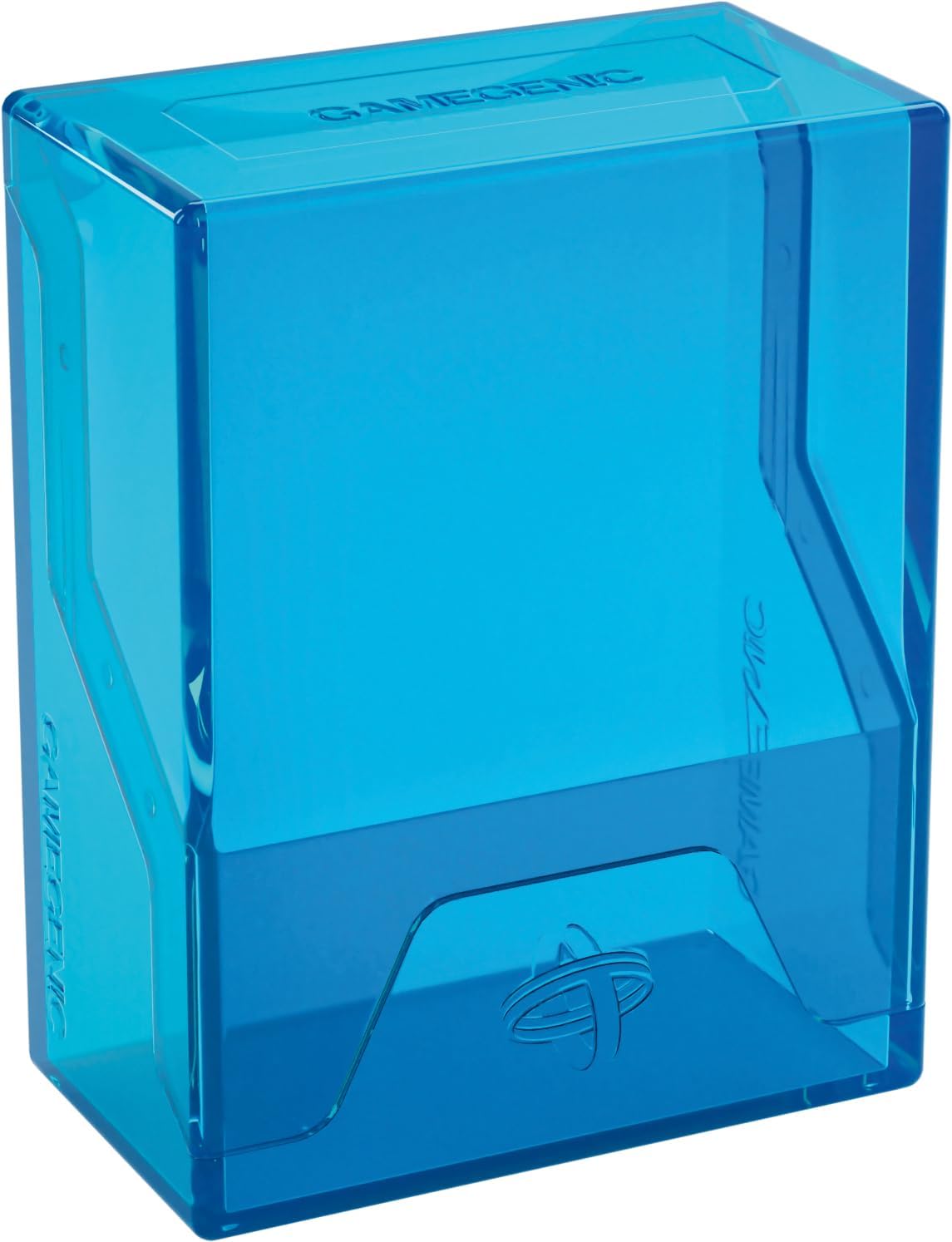 Gamegenic Bastion 50 XL Deck Box - Compact, Secure, and Perfectly Organized for Your Trading Cards! Safely Protects 50 Double-Sleeved Cards, White Color, Made